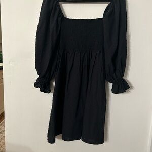 Elegant Black Mini Dress